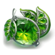fruit spin powerpoints lime symbol