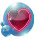 fruit splash heart symbol