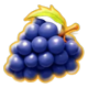 fruitferno 40 purple grapes symbol