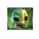 galaxy babies green alien symbol