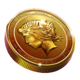 gameart lady luck coin symbol