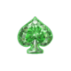glam cash spade symbol