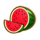glowing hot 10 classics series melon symbol