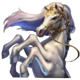 gods of asgard mustang white symbol
