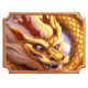 gold koi fortune gold dragon symbol