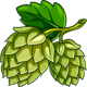 gold oktoberfest hop symbol