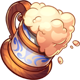 gold oktoberfest mug symbol