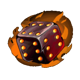gold trio lil demondice dice symbol