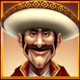 gold trio mariachi bonanza guy symbol