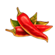 gold trio mariachi bonanza jalapeno symbol