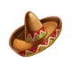 gold trio mariachi bonanza sombrero symbol
