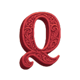 gold trio tres amigos q symbol