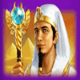 golden egypt man symbol