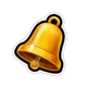 golden fruit vegas classic bell symbol