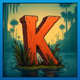 golden gator mega reel k symbol