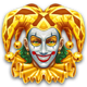 golden joker coins hold and win joker symbol