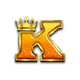 golden ox k letter symbol