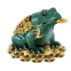 golden serpent frog symbol