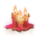 halloween treasures candles symbol