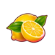hot and spicy chili rush lemon symbol