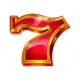 hot christmas slot lucky seven symbol