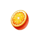 hot fruit x15 orange symbol