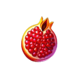 hot fruit x15 pomegranate symbol