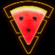 hot sunrise powerpoints watermelon symbol