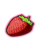 hot to burn hold and spin strawberry symbol