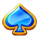 j mania lucky pyggs spade symbol