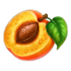 j mania triple jam cut apricot symbol