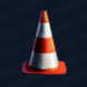jackpot builders safety cone symbol