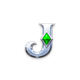 jackpot gem rush hold and win j symbol