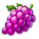 joker crazy wheel grape symbol