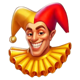joker show jester face symbol