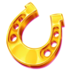 juicy crystal horseshoe symbol