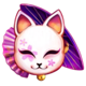 kabuki 10k ways pink mask symbol