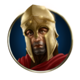 khrysos gold spartan symbol