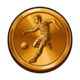 legends cup coin bronze symbol