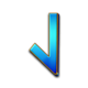 legends of sparta blue glow arrow symbol