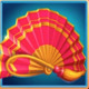 luck of tiger fan symbol
