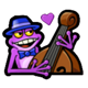 lucky band hold and win cello symbol