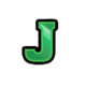 lucky band hold and win j symbol