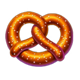 lucky barrel pretzel symbol