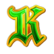 lucky crown hold and win k symbol