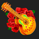 lucky dala muerta guitar symbol