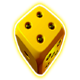 lucky dice 1 4 symbol