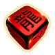 lucky dice 2 red symbol