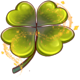lucky foxglove clovera symbol