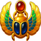 lucky foxilian scarab symbol